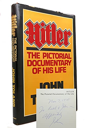 Beispielbild fr Hitler : The Pictorial Documentary of His Life zum Verkauf von Better World Books