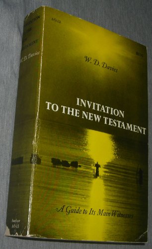 Beispielbild fr Invitation to the New Testament,: A guide to its main witnesses, (Anchor books) zum Verkauf von Wonder Book