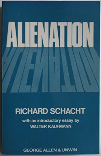 Imagen de archivo de Alienation (Anchor A820) a la venta por Turning of the Tide Books