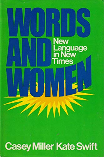 Beispielbild fr Words And Women zum Verkauf von Library House Internet Sales