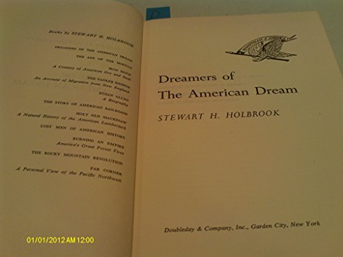 Stock image for Dreamers of the American Dream for sale by HPB-Ruby