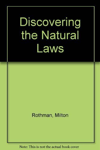 9780385052115: Title: Discovering the Natural Laws The Experimental Basi