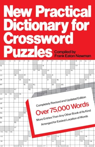 Imagen de archivo de New Practical Dictionary for Crossword Puzzles : More Than 75,000 Answers to Definitions a la venta por Better World Books