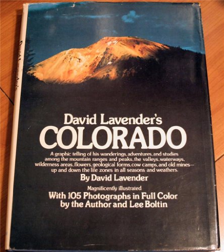 Stock image for David Lavender's Colorado for sale by Hippo Books
