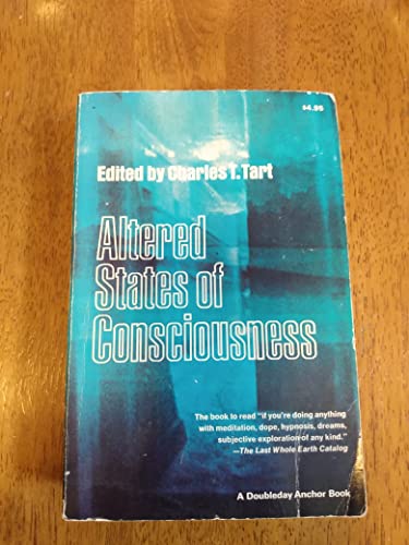 9780385067287: Altered States of Consciousness Edition: Reprint