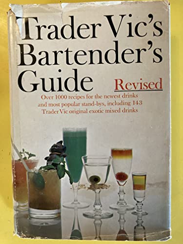 9780385068055: Trader Vic's Bartender's Guide