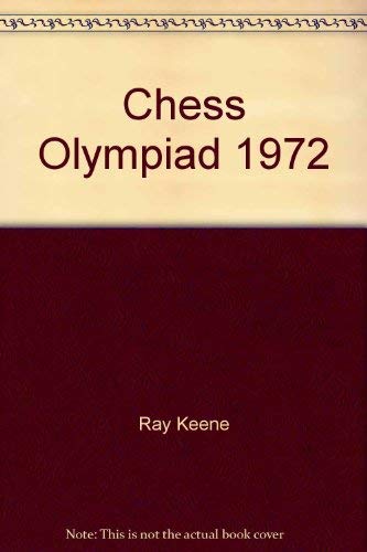 Imagen de archivo de Chess Olympiad 1972 a la venta por Dorothy Meyer - Bookseller