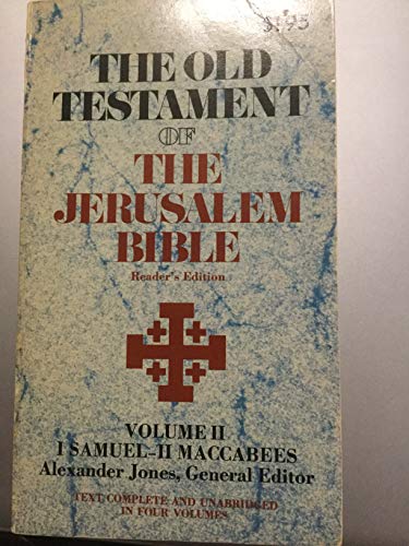 Stock image for The Old Testament Of The Jerusalem Bible (Reader's Edition) for sale by ThriftBooks-Atlanta