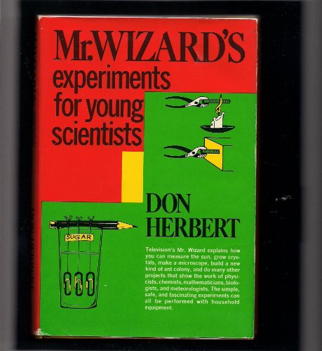 Beispielbild fr Mr. Wizard's Experiments for Young Scientists zum Verkauf von SecondSale