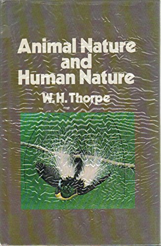 Imagen de archivo de Animal Nature and Human Nature a la venta por Better World Books