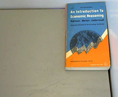 Imagen de archivo de An Introduction to Economic Reasoning a la venta por Better World Books