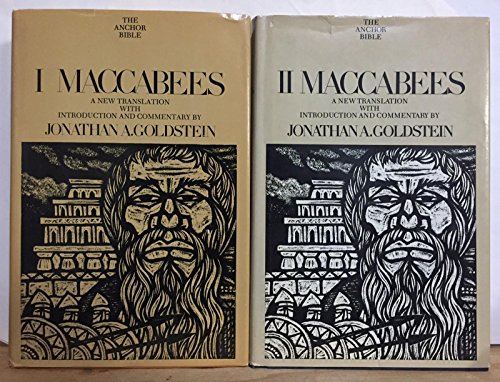 9780385085335: I Maccabees (The Anchor Bible, Vol. 41)