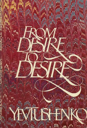 Imagen de archivo de From Desire to Desire a la venta por Better World Books: West