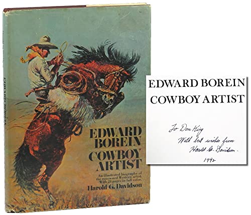 Imagen de archivo de Edward Borein, cowboy artist;: The life and works of John Edward Borein, 1872-1945 a la venta por GF Books, Inc.