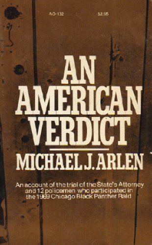 Imagen de archivo de An American Verdict a la venta por ThriftBooks-Dallas