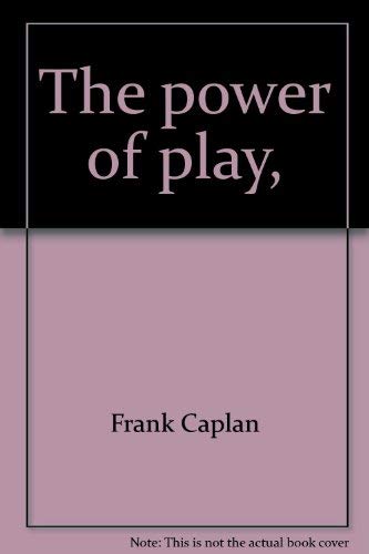 Beispielbild fr The power of play, zum Verkauf von HPB-Red
