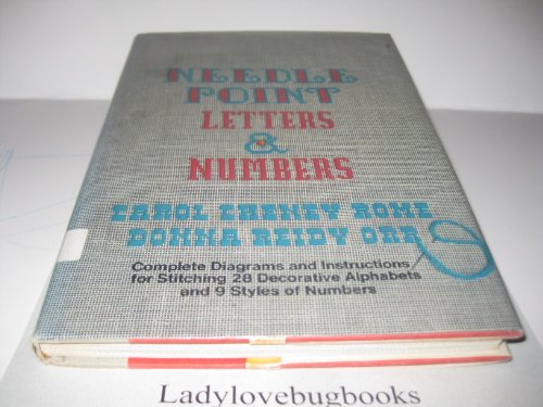 Beispielbild fr Needlepoint letters and numbers zum Verkauf von Wonder Book