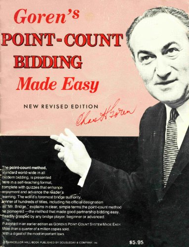 Title: Gorens Point Count Bidding Made Easy (9780385111478) by Goren, Charles Henry
