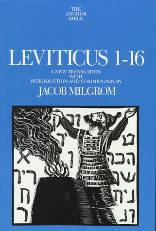 9780385114349: Leviticus 1-16: A New Translation With Introduction and Commentary