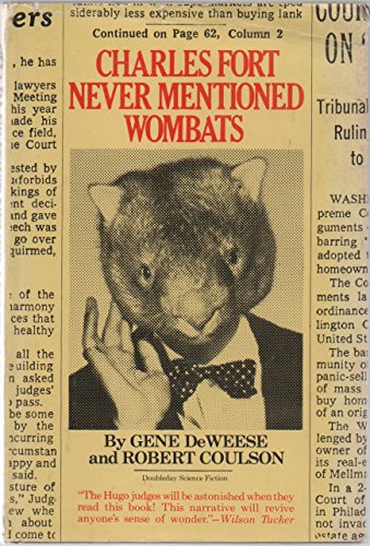 Stock image for Charles Fort Never Mentioned Wombats (Doubleday science fiction) for sale by Cotswold Rare Books