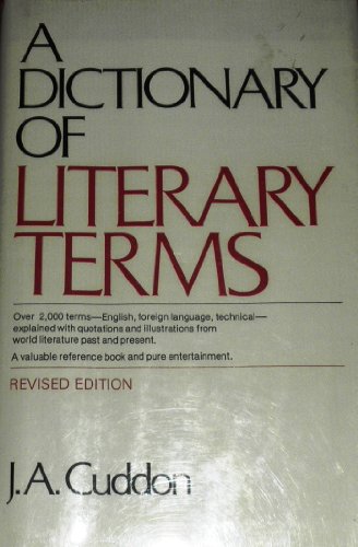 Beispielbild fr A dictionary of literary terms zum Verkauf von Half Price Books Inc.