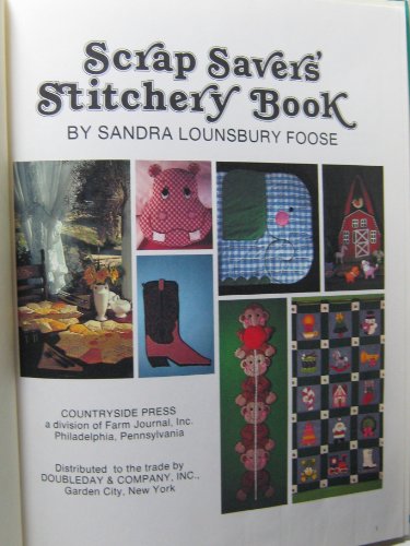 Stock image for Scrap Saver's Stitchery Book for sale by ThriftBooks-Reno