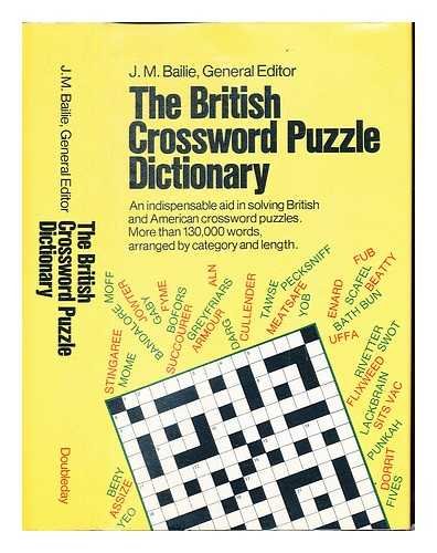 Stock image for The British Crossword Puzzle Dictionary for sale by Bingo Used Books