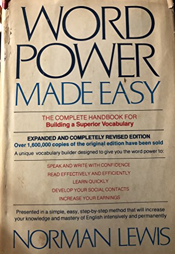 Beispielbild fr Word Power Made Easy : The Complete Handbook for Building a Bigger and Better Vocabulary zum Verkauf von Better World Books