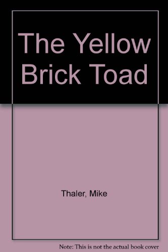 9780385142557: The Yellow Brick Toad