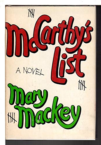 Beispielbild fr McCarthy's List zum Verkauf von Better World Books