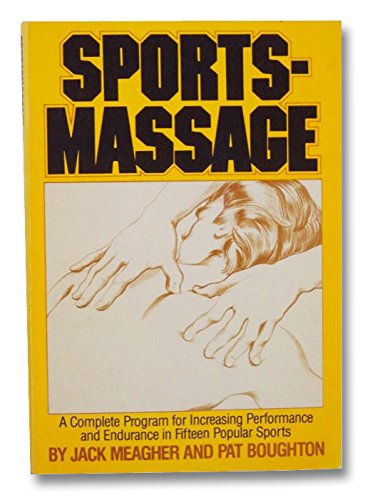 Beispielbild fr Sportsmassage zum Verkauf von Wonder Book