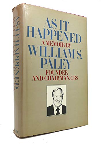 Imagen de archivo de As It Happened: A Memoir a la venta por ThriftBooks-Atlanta