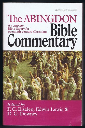 Imagen de archivo de Abingdon Bible Commentary a la venta por Hawking Books