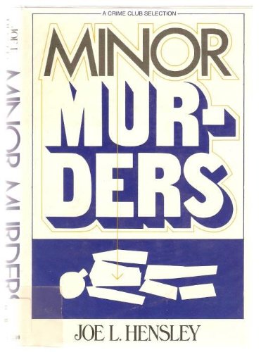 Stock image for Minor Murders for sale by UHR Books