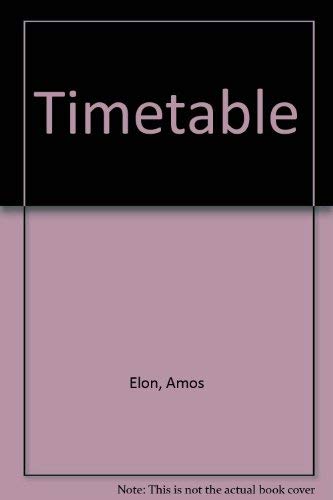 Imagen de archivo de Timetable a la venta por Better World Books