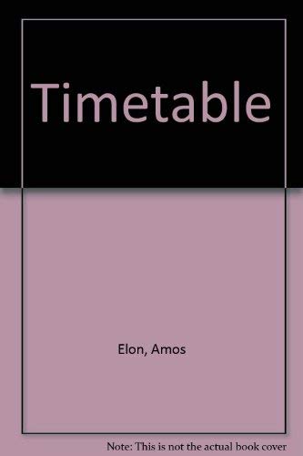 Stock image for Timetable for sale by Better World Books