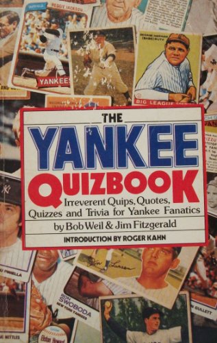 Beispielbild fr The Yankee Quizbook (A Dolphin book) zum Verkauf von Mike's Baseball Books