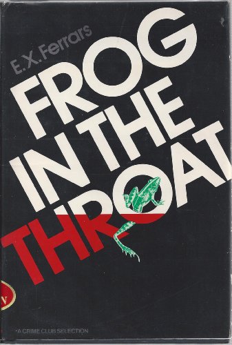 Stock image for Frog in the Throat for sale by Better World Books