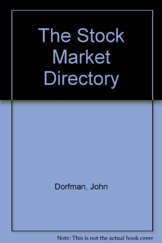 The Stock Market Directory (9780385172868) by Dorfman, John