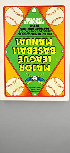 9780385175159: Major League Baseball Manual