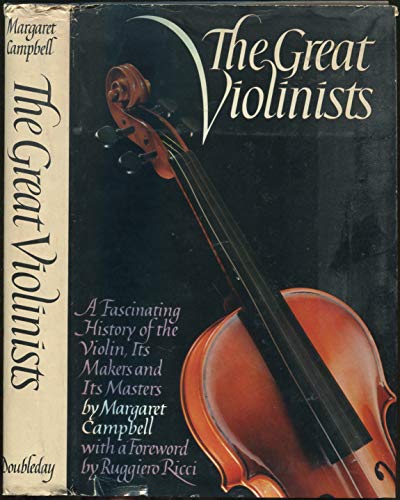 Beispielbild fr Great Violinists zum Verkauf von Anthology Booksellers