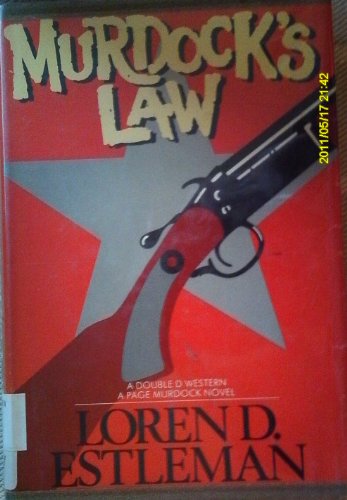 Imagen de archivo de Murdock's Law (Page Murdock, US Deputy Marshall, Book 3) a la venta por Redux Books