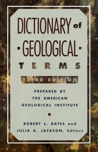 9780385181013 Dictionary Of Geological Terms Third