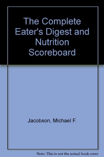 Comp Eaters Digest (9780385182454) by Jacobson, Michael F.
