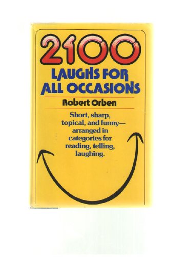 Stock image for 2100 Laughs for All Occasions for sale by Wonder Book