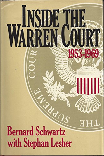 Stock image for Inside the Warren Court, 1953-69 for sale by Wonder Book