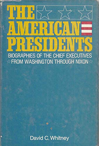 Beispielbild fr The American presidents zum Verkauf von Wonder Book