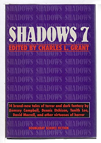 Imagen de archivo de Shadows 7 a la venta por Uncle Hugo's SF/Uncle Edgar's Mystery