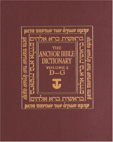 Stock image for The Anchor Bible Dictionary, Volume 2, D-G for sale by Book ReViews