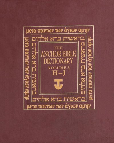 9780385193610: The Anchor Bible Dictionary: H-J: v. 3